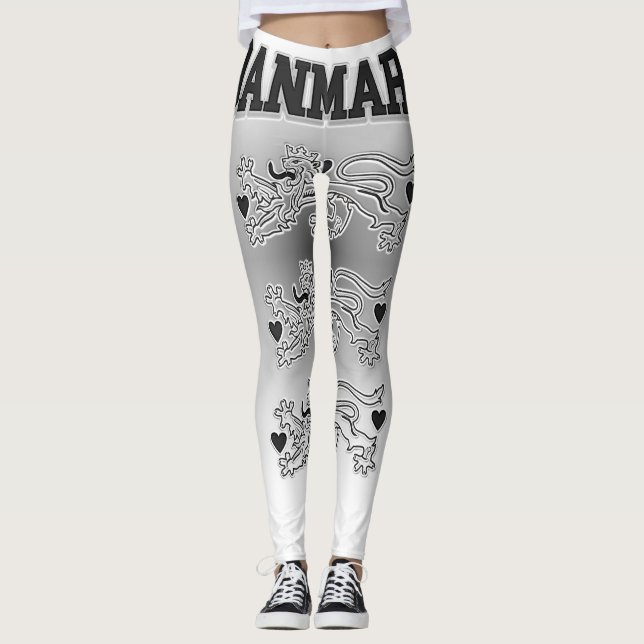 Leggings Armoiries de Danmark (Devant)