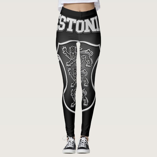 Leggings Armoiries de l'Estonie (Devant)