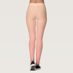 Leggings Arrière - plan de dégradé de plage<br><div class="desc">Pêche pure et arrière - plan dégradé rose.</div>