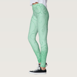 Leggings Arrière - plan vert dégradant