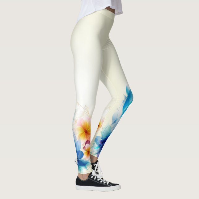 Leggings Art Abstrait 53 (Droite)