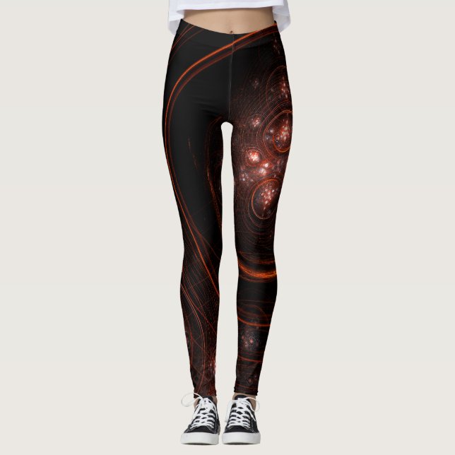Leggings Art Abstrait Starlight (Devant)