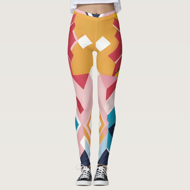 Leggings Art amérindien Vol 21 (Devant)