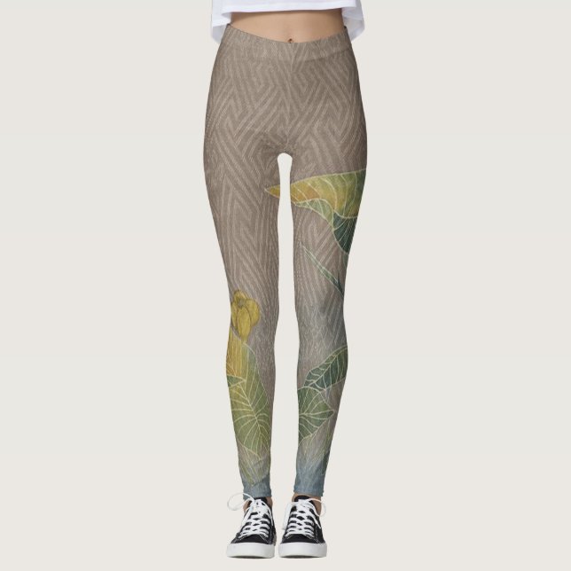 Leggings Art asiatique (Devant)