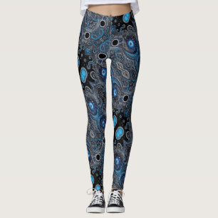 Leggings Art aztèque, dynamique, reflétant la culture