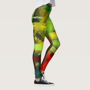 Leggings Art couleur Abstrait #17