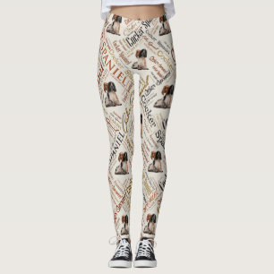 Leggings Art de mot de cocker