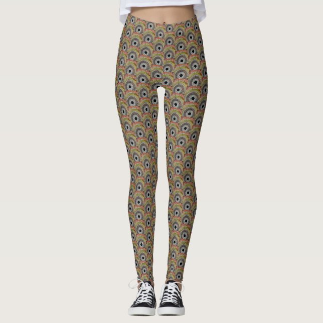 Leggings Art de rotation original (Devant)