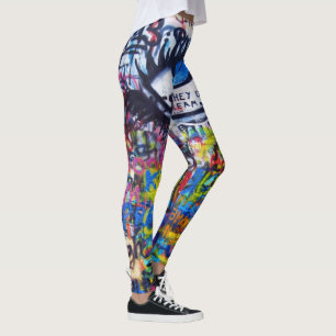 Leggings Art de steet de graffiti