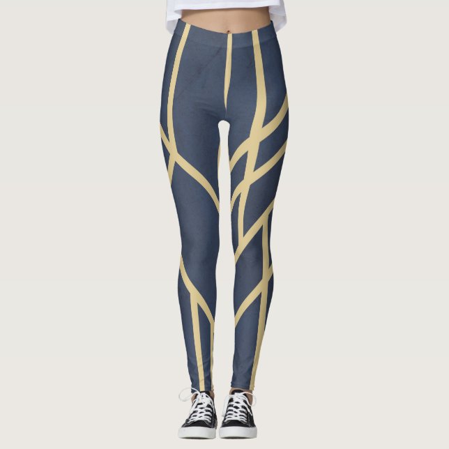 Leggings Art deco design (Devant)