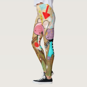 Leggings art doodle