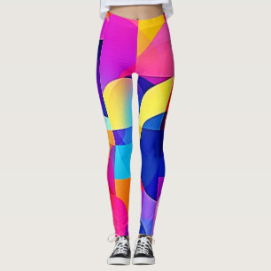 Leggings Art Dot Energy Vibrant