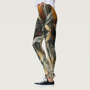 Leggings Art Fleurs