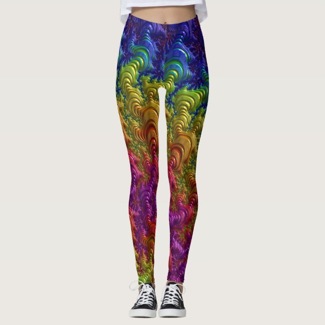 Leggings Art fractal 50 (Devant)