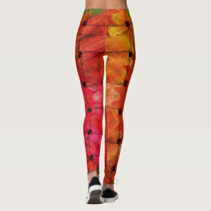 Leggings Art inspiré par l'Afrique Imprimé- Design géométri