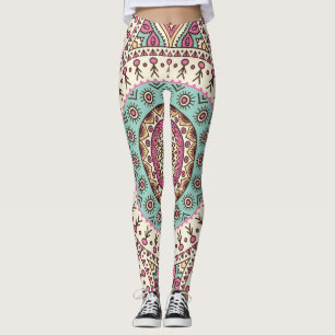 Leggings Art islamique : Décor Vintage sans couture