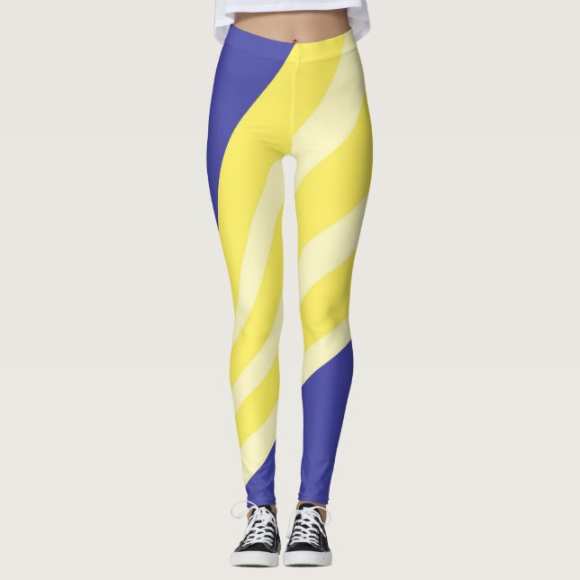 Leggings Art moderne abstrait (Devant)