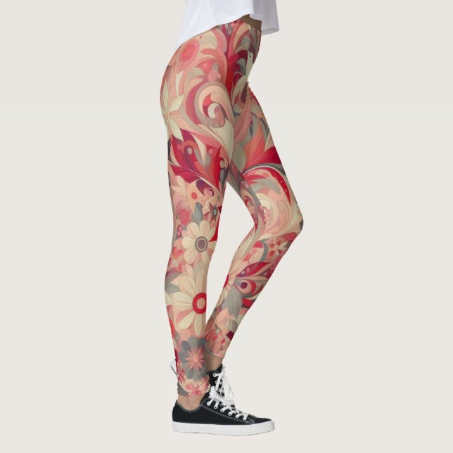 Leggings Art moderne de la jungle (Droite)