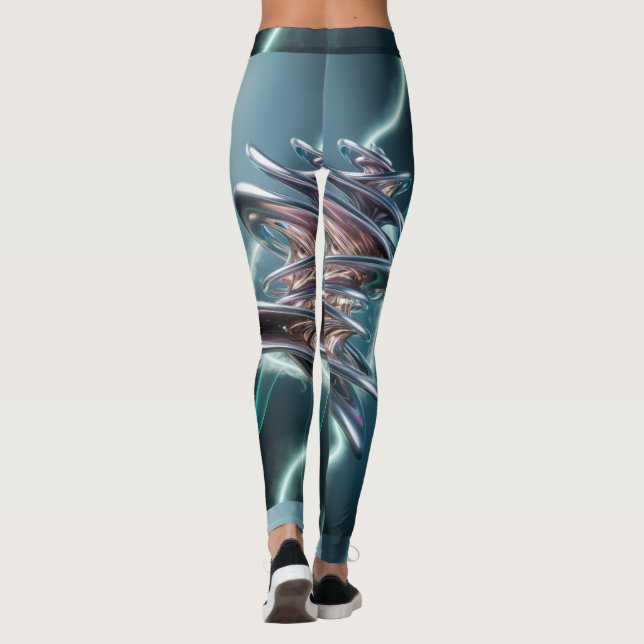 Leggings Art moderne d'impression 3D (Dos)