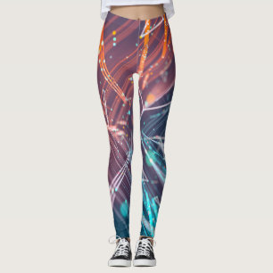 Leggings Art moderne numérique Abstrait