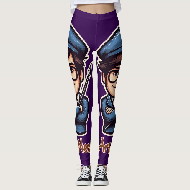 Leggings Art Nerd (Devant)