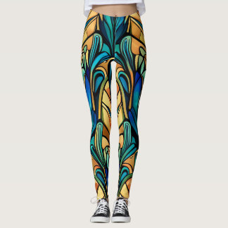 Leggings Art nouveau