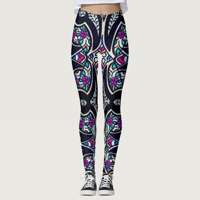 Leggings Art numérique Boutique Design (Devant)