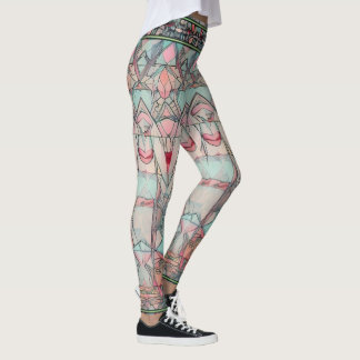 Leggings Art numérique d'inspiration Art nouveau et Perse