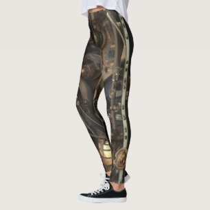 Leggings Art Steampunk