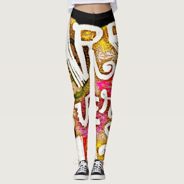 Leggings Art tous les jours (Devant)