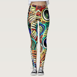 Leggings Artiste aborigène australien de Soaking