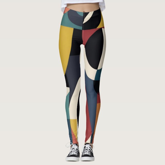 Leggings Artsy Abstrait (Devant)