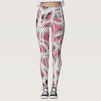 Leggings artwork style coloré tendance été et printemps