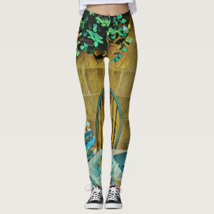 Leggings artwork vintage