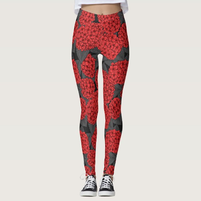 Leggings Arygdale rouge (Devant)