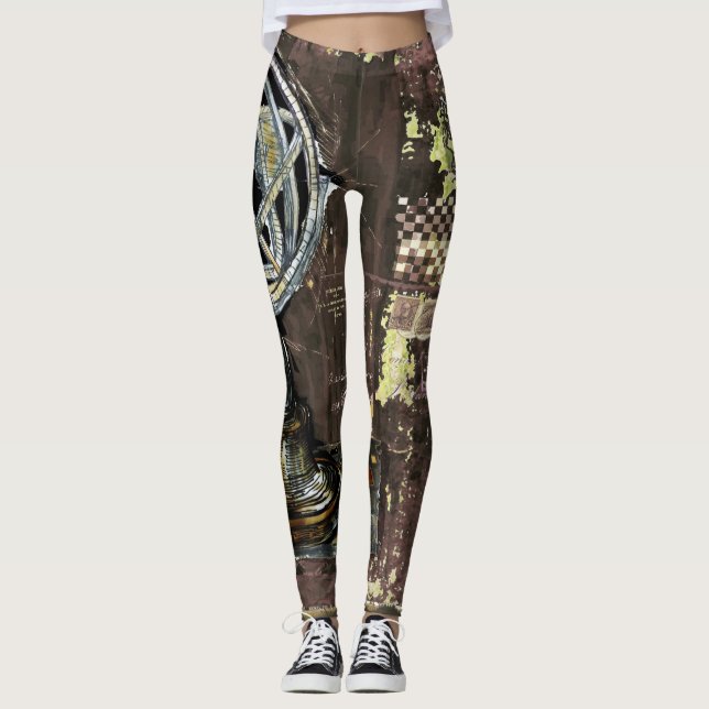 Leggings "Astrolabe" 22, guêtres (Devant)