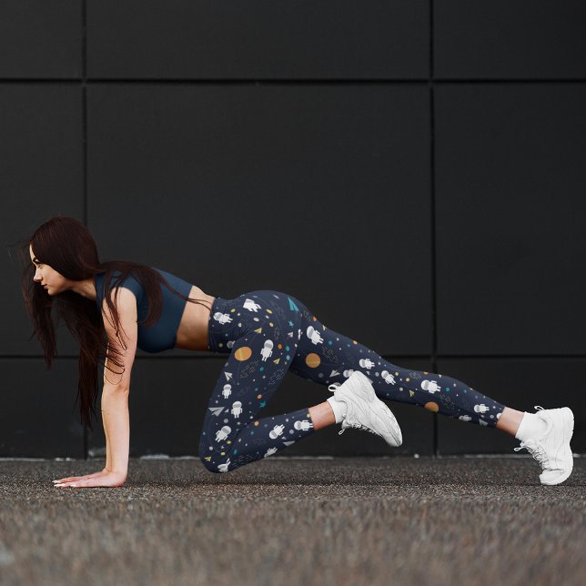 Leggings Astronaute de Doodle (Créateur téléchargé)