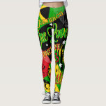 Leggings au Reggae jamaïcain<br><div class="desc">One Love Rastaman Reggae Design.  Vêtements et accessoires Red Gold et Green Merchandise.  Des dessins de Rastagearshop.</div>