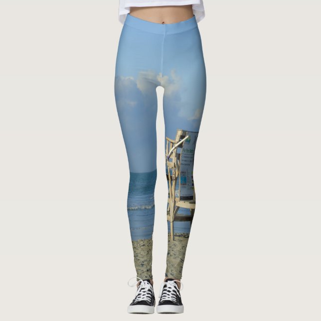 Leggings Aucun sauveteur en service (Devant)