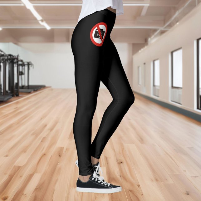 Leggings Aucune photo autorisée (Créateur téléchargé)