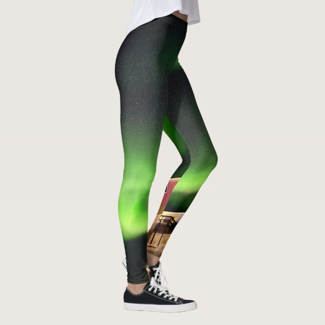Leggings Aurora Borealis Northern Light Ilulissat Groenland (Droite)