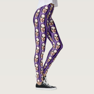 Leggings Autoportrait de clown cauchemardesque