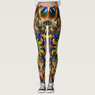 Leggings avec Brésil Couleurs design