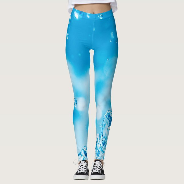leggings avec bulles d'eau (Devant)