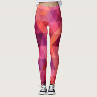 Leggings avec conception Whimsical multicolore