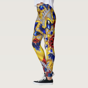 Leggings avec des couleurs roumaines design