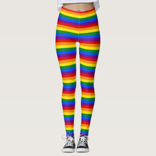 Leggings avec drapeau Rainbow Pride de LGBT