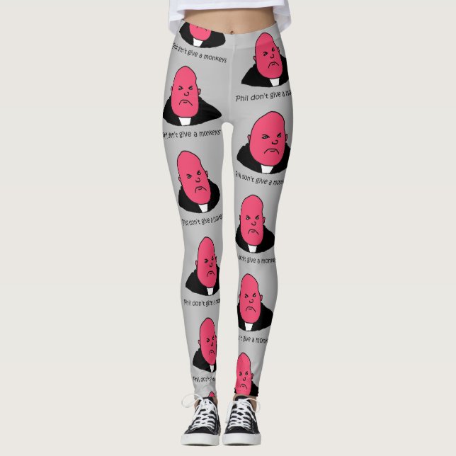 Leggings avec fan art de Phil Mitchell (Devant)