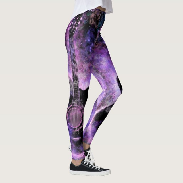 Leggings avec guitares (Droite)