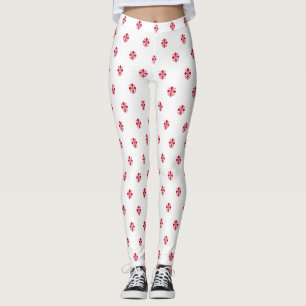 Leggings avec le drapeau de Florence, Italie